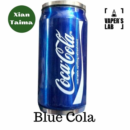 Фото, Видео, Ароматизатор для вейпа Xi'an Taima "Blue Cola " (Синяя кола) 