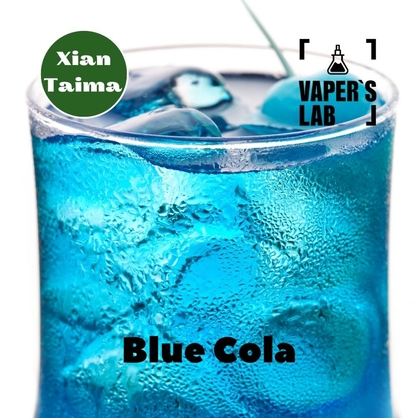 Фото, Видео, Ароматизатор для вейпа Xi'an Taima "Blue Cola " (Синяя кола) 