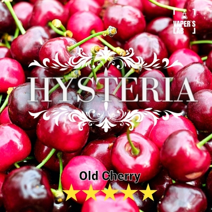 Фото, Видео на заправки для вейпа Hysteria Old Cherry 30 ml