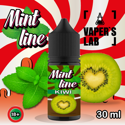 Фото жижа для пода mint kiwi 30ml