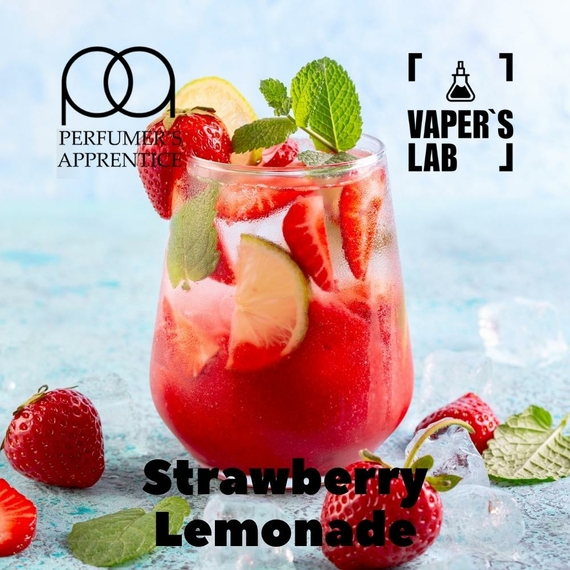 Отзывы на Аромки для вейпа TPA "Strawberry lemonade" (Клубничный лимонад) 