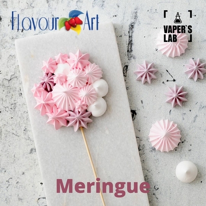 Фото на Аромки для вейпа для вейпа FlavourArt Meringue Безе