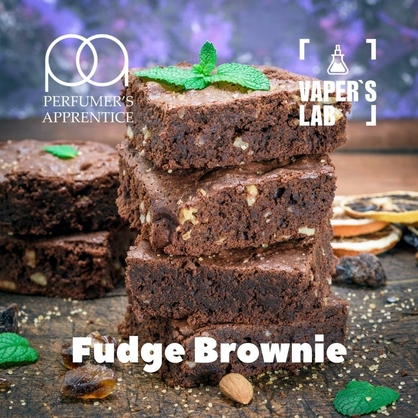 Фото, Відеоогляди на Найкращі харчові ароматизатори TPA "Fudge Brownie" (Шоколадний пиріг з карамеллю) 