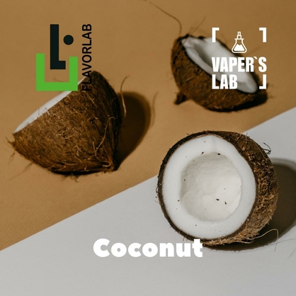 Фото на Ароматизаторы для вейпа Flavor Lab Coconut 10 мл