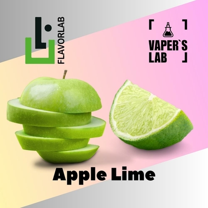 Фото на Ароматизаторы для вейпа Flavor Lab Apple Lime 10 мл