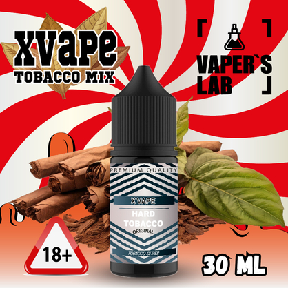 Фото, Видеообзор на жижку Salt XVape Salt Hard Tobacco