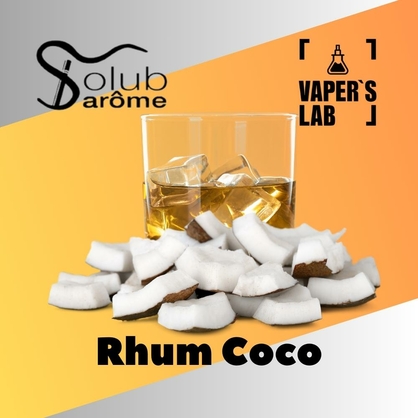 Фото, Відеоогляди на Компоненти для рідин Solub Arome "Rhum Coco" (Ром з кокосом) 