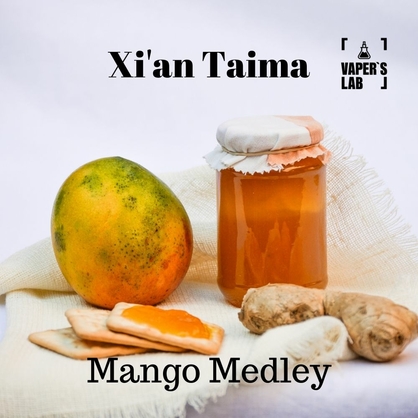 Фото, Відеоогляди на Найкращі ароматизатори для вейпа Xi'an Taima "Mango Medley" (Манго попурі) 