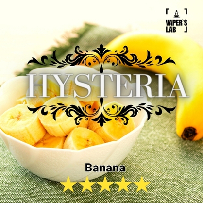 Фото рідина для вейпа безкоштовно hysteria banana 30 ml