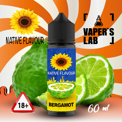 Фото жижка native flavour bergamot 60 ml