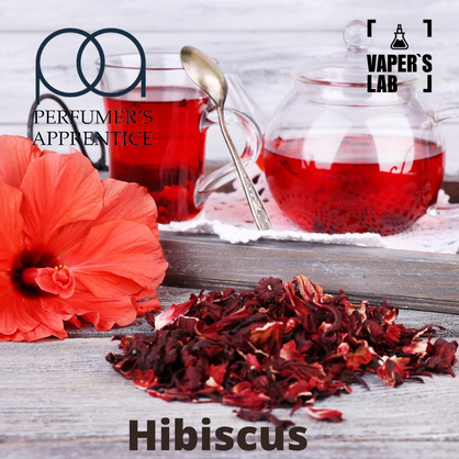 Фото, Видео, Лучшие пищевые ароматизаторы  TPA "Hibiscus" (Каркаде) 