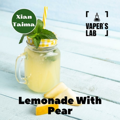 Фото, Відеоогляди на Ароматизатор для самозамісу Xi'an Taima "Lemonade with Pear" (Грушевий лимонад) 