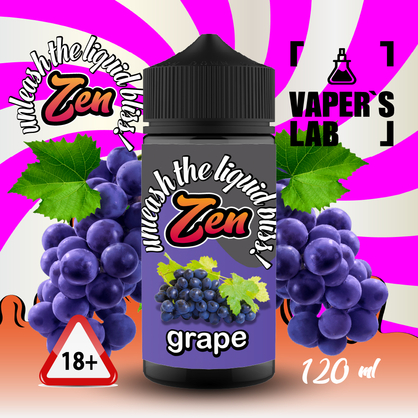 Фото купить жижи для вейпа zen grape