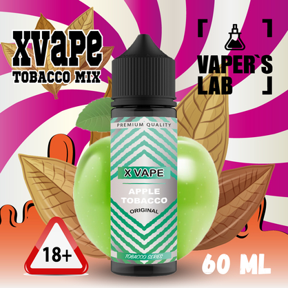 Фото, Видео на Жижи для вейпа XVape Apple Tobacco