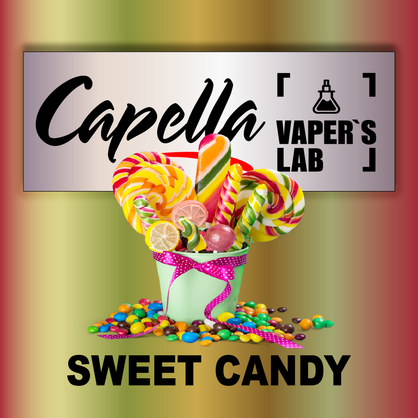 Фото на Ароматизатор Capella Sweet Candy Солодка цукерка