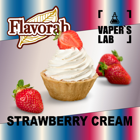 Отзывы на аромку Flavorah Strawberry Cream Клубничный крем