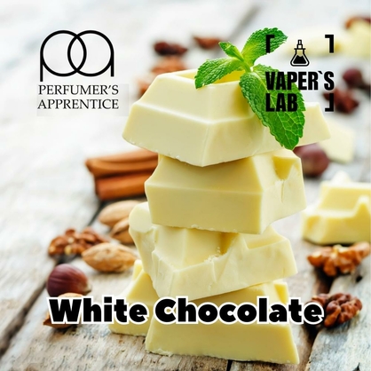 Фото, Відеоогляди на Аромки для вейпа TPA "White Chocolate" (Білий шоколад) 