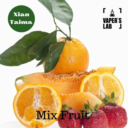 Фото, Видео, Ароматизаторы для жидкости вейпов Xi'an Taima "Mixed Fruit" (Микс фрукты) 