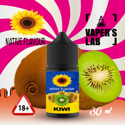 Фото жидкость для пода native flavour kiwi 30 ml