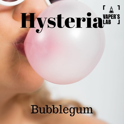 Фото, Видео на жижи без никотина Hysteria Bubblegum 100 ml