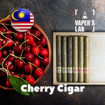 Фото на Ароматизаторы для вейпа Malaysia flavors Cherry Cigar