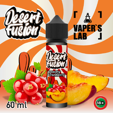 Жидкости для вейпа Dessert Fusion Peachy Cranberry 60 ml