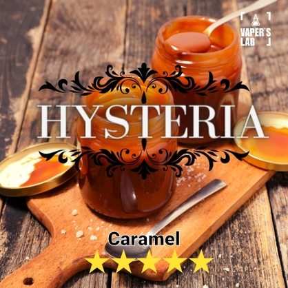 Фото, Відео на заправки для вейпа Hysteria Caramel 30 ml