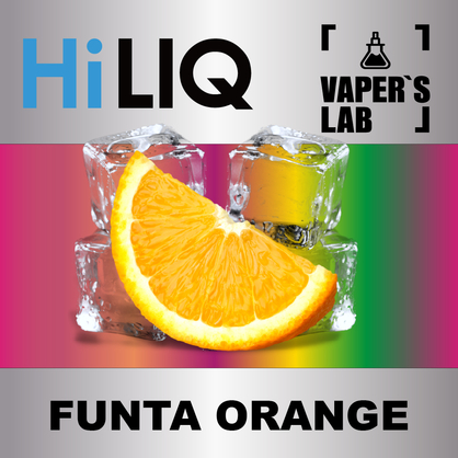 Фото на аромку HiLIQ Хайлик Funta Orange Холодный Апельсин