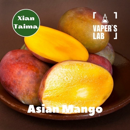 Фото, Відеоогляди на Ароматизатор для самозамісу Xi'an Taima "Asian Mango" (Азіатський манго) 