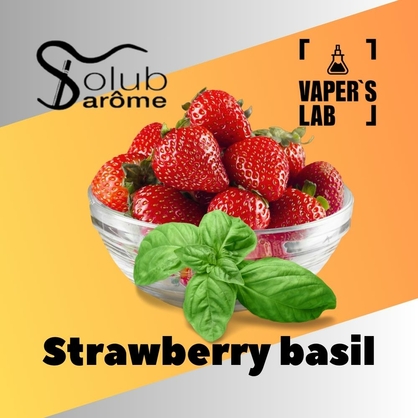 Фото, Відеоогляди на Кращі смаки для самозамісу Solub Arome "Strawberry basil" (Полуниця з базиліком) 