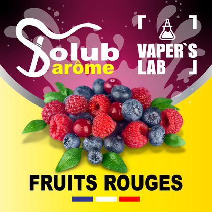 Фото, Відеоогляди на Найкращі ароматизатори для вейпа Solub Arome "Fruits rouges" (Мікс лісових ягід) 