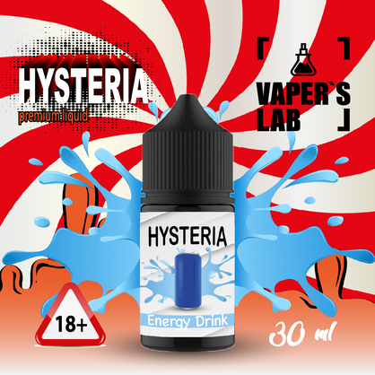 Фото, Видеообзор на жижку Salt Hysteria Salt Energy Drink 30 ml