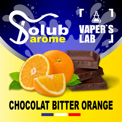 Фото, Видео, Натуральные ароматизаторы для вейпа  Solub Arome "Chocolat bitter orange" (Черный шоколад и апельсин) 