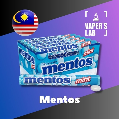 Фото, Відеоогляди на Аромки для вейпа Malaysia flavors Mentos