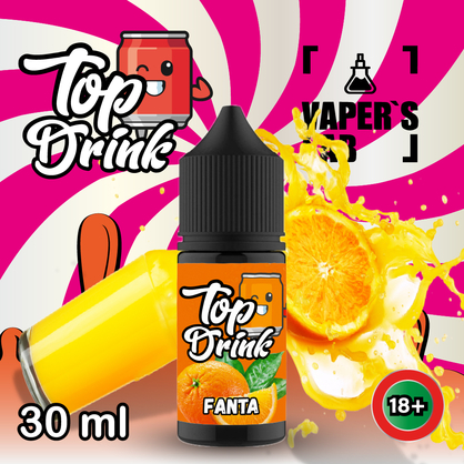 Фото, Відеоогляди на Жижу Salt Top Drink SALT Fanta 30 ml