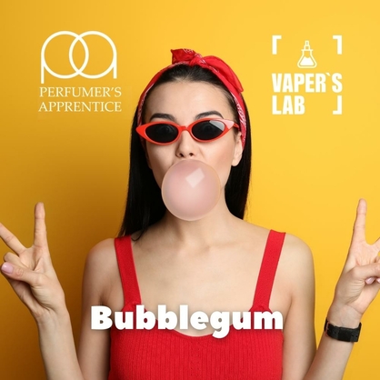 Фото, Видео, Натуральные ароматизаторы для вейпа  TPA "Bubblegum" (Жвачка) 