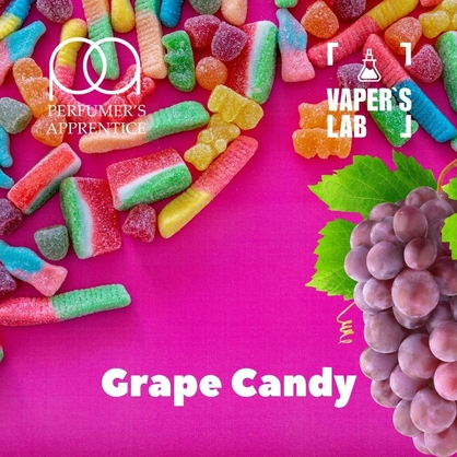 Фото, Відеоогляди на Ароматизатори для самозамісу TPA "Grape Candy" (Виноградний льодяник) 