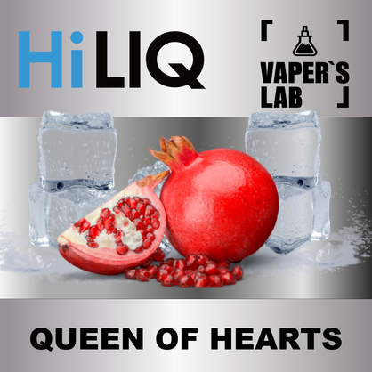 Фото на аромку HiLIQ Хайлик Queen of Hearts Червовая дама