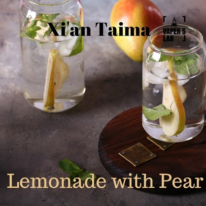 Фото, Відеоогляди на Ароматизатор для самозамісу Xi'an Taima "Lemonade with Pear" (Грушевий лимонад) 