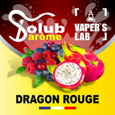 Купити ароматизатор для самозамісу Solub Arome "Dragon rouge" (Пітахайя з лісовими ягодами)