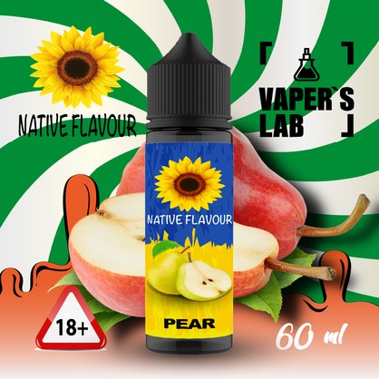 Фото заправка для вейпа купить native flavour pear 60 ml