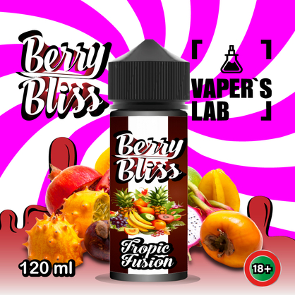 Фото жидкости для вейпа berry bliss tropic fusion (тропические фрукты)