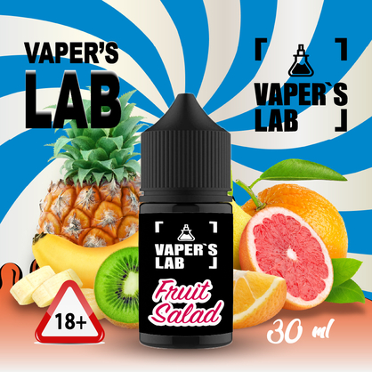 Фото, Відеоогляди на Жижу Salt Vaper's LAB Salt Fruit salad 30 ml