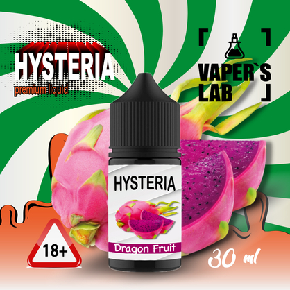 Фото, Відеоогляди на Жижу Salt Hysteria Salt Dragon fruit 30 ml