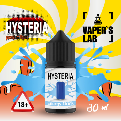 Фото, Видеообзор на жижку Salt Hysteria Salt Energy Drink 30 ml