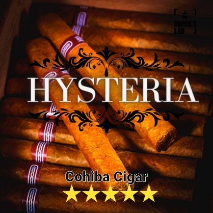 Фото, Відео на Жижи для вейпа Hysteria Cohiba Cigar 30 ml