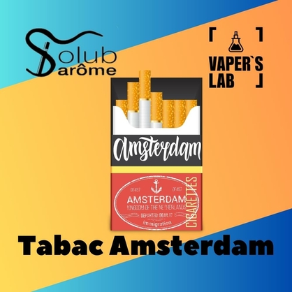 Фото, Видео, ароматизатор для самозамеса Solub Arome "Tabac Amsterdam" (Табак с нотками меда) 