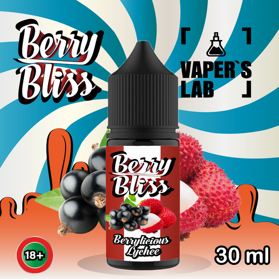 Отзывы  жидкость для под систем berry bliss berrylicious lychee 30 мл