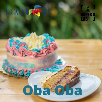 Фото на Aroma для вейпа FlavourArt Oba Oba Ванильные конфеты