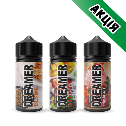 Фото жидкость для вейпа набор 3x60ml dreamer 120 мл